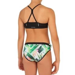 HAUT DE MAILLOT DE BAIN SURF FILLE BRASSIERE VERT BAHA 900 -Série Surf haut de maillot de bain surf fille brassiere vert baha 900 3
