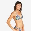 Haut De Maillot De Bain Triangle Femme - Mae Cuty Bleu -Série Surf haut de maillot de bain triangle femme mae cuty bleu