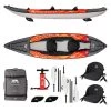 KAYAK AQUA MARINA MEMBA 390 2 PERSONNES 2023 -Série Surf kayak aqua marina memba 390 2 personnes 2023