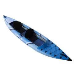 Kayak Gonflable Lotus 2 Places - Max 120kg - 310x85cm (10'2x33") - Bleu -Série Surf kayak gonflable lotus 2 places max 120kg 310x85cm 102x33 bleu 3