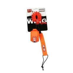 LEASH DE WINGFOIL HOWZIT COIL ORANGE POIGNET 4' -Série Surf leash de wingfoil howzit coil orange poignet 4 2