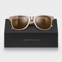 Lunettes De Soleil Acétate Recyclé Surf Homme Et Femme Venezia Beige -Série Surf lunettes de soleil acetate recycle surf homme et femme venezia beige 2