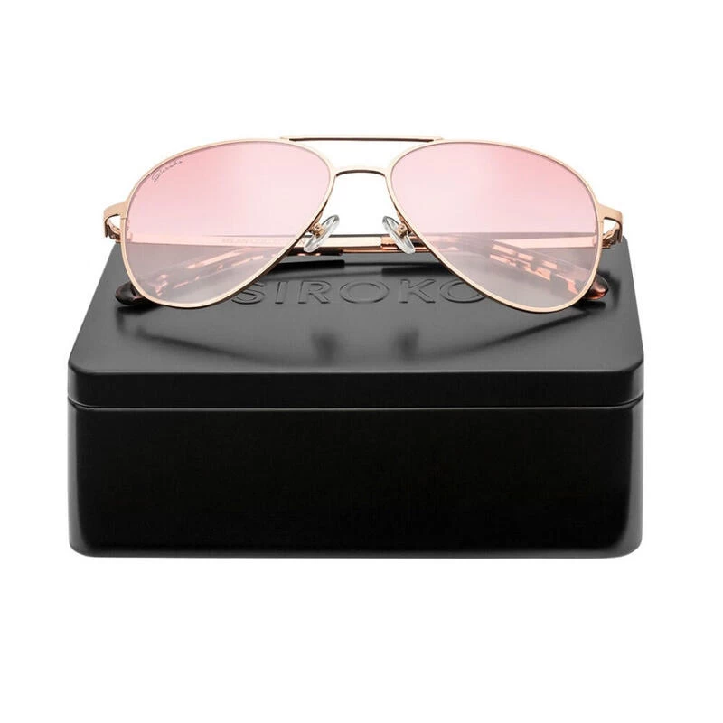 Lunettes De Soleil Aviateur Acier Inox Surf Homme Et Femme San Siro Pêche Rosé 3 Lunettes De Soleil Aviateur Acier Inox Surf Homme Et Femme San Siro Pêche Rosé