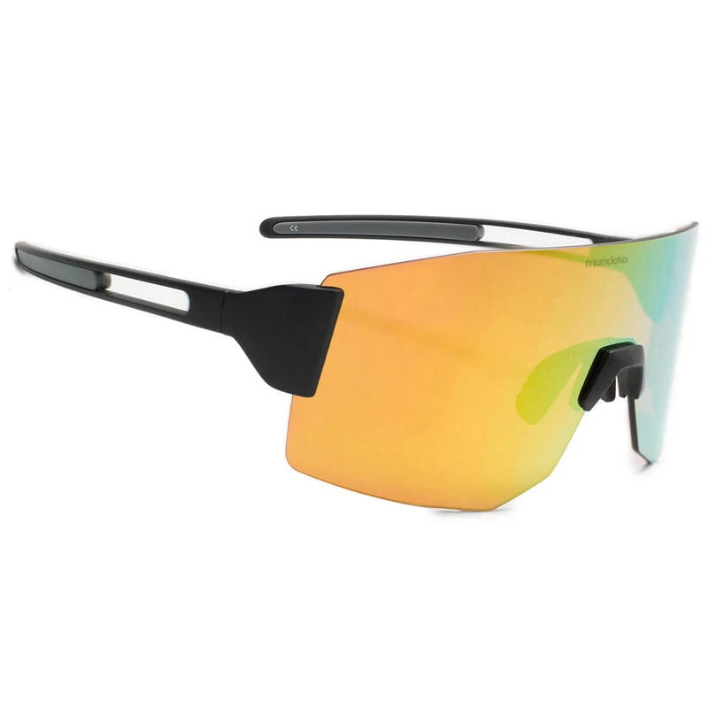 Lunettes De Soleil De Sport PUNCAK Noir Mat, CX ORANGE - Cat.3 - MUNDAKA 3 Lunettes De Soleil De Sport PUNCAK Noir Mat, CX ORANGE - Cat.3 - MUNDAKA