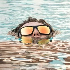 Lunettes De Soleil DRAKAR Noir Mat, Polarisés ORANGE - Cat.3 - MUNDAKA -Série Surf lunettes de soleil drakar noir mat polarises orange cat3 mundaka 3