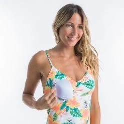 Maillot De Bain 1 Pièce Femme ROXY HAWAI Blanc -Série Surf maillot de bain 1 piece femme roxy hawai blanc 4
