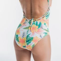 Maillot De Bain 1 Pièce Femme ROXY HAWAI Blanc -Série Surf maillot de bain 1 piece femme roxy hawai blanc 5