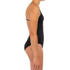 MAILLOT DE BAIN 1 PIECE FILLE 100 NOIR 8 MAILLOT DE BAIN 1 PIECE FILLE 100 NOIR -Série Surf maillot de bain 1 piece fille 100 noir 2