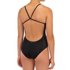 MAILLOT DE BAIN 1 PIECE FILLE 100 NOIR 9 MAILLOT DE BAIN 1 PIECE FILLE 100 NOIR -Série Surf maillot de bain 1 piece fille 100 noir 3