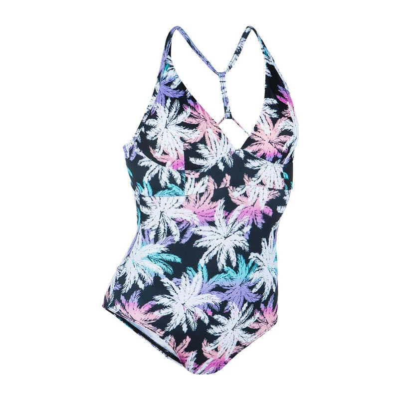 Maillot De Bain De Surf 1 Pièce Femme Avec Double Réglage Dos BEA PALMDARK BLANC 5 Maillot De Bain De Surf 1 Pièce Femme Avec Double Réglage Dos BEA PALMDARK BLANC – Image 3