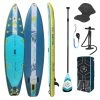 PACK (PLANCHE, POMPE, PAGAIE) STAND UP PADDLE GONFLABLE WATTSUP SILV 11'6 COMBO -Série Surf pack planche pompe pagaie stand up paddle gonflable wattsup silv 116 combo