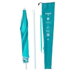Decathlon PARASOL DE PLAGE PARUV 160 UPF 50+ 2 PLACES - Bleu Vert 16 Decathlon PARASOL DE PLAGE PARUV 160 UPF 50+ 2 PLACES - Bleu Vert -Série Surf parasol de plage paruv 160 upf 50 2 places bleu vert 5