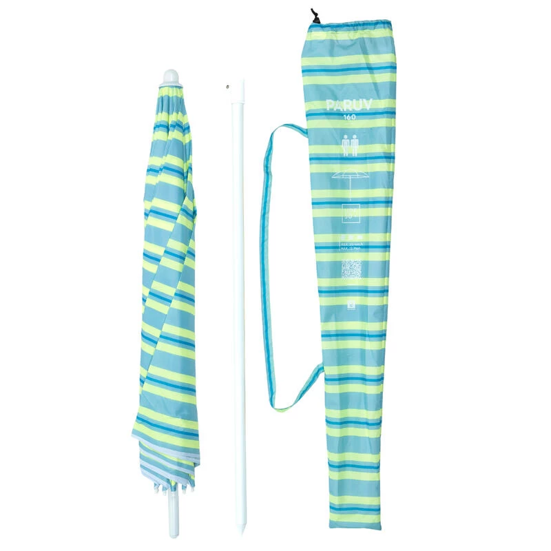 Decathlon PARASOL DE PLAGE PARUV 160 UPF 50+ 2 PLACES - IMPRIMÉ Rayures 9 Decathlon PARASOL DE PLAGE PARUV 160 UPF 50+ 2 PLACES - IMPRIMÉ Rayures – Image 7