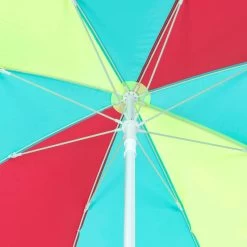 Decathlon PARASOL DE PLAGE PARUV 160 UPF 50+ 2 PLACES - Multi Couleur Rouge Jaune Bleu -Série Surf parasol de plage paruv 160 upf 50 2 places multi couleur rouge jaune bleu 4