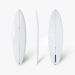 Planche De Surf 7'4" - 900 Mid-length Blanc