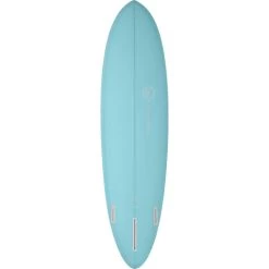 Planche De Surf EGG Mid Length 2+1 Teal 7'2" -Série Surf planche de surf egg mid length 21 teal 72 2