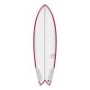 Torq Planche De Surf Fish Bigboy Fish TEC Berry/White 6'6 -Série Surf planche de surf fish bigboy fish tec berrywhite 66