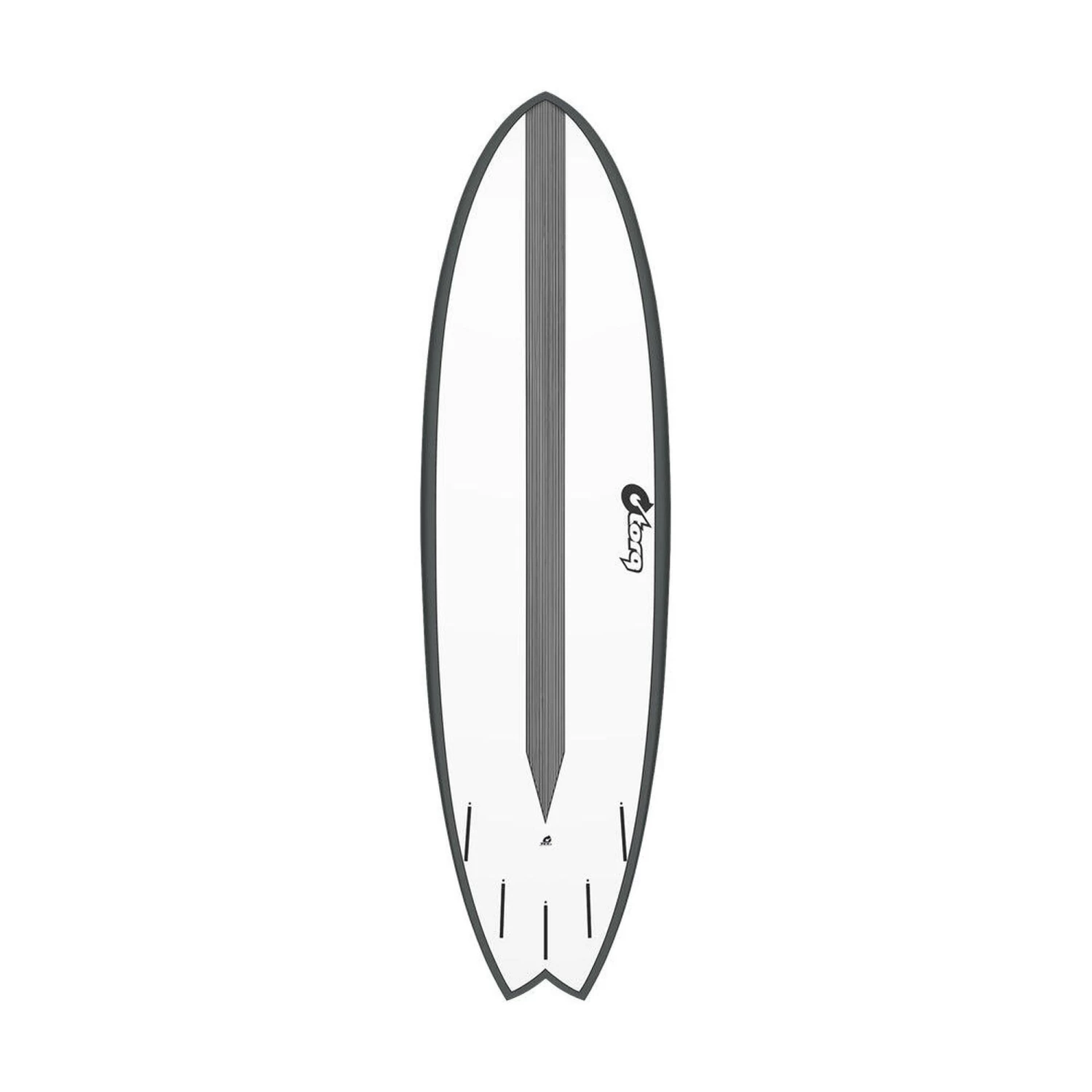 Planche De Surf Fish Torq TET Cs Rail Color Design Grahite Rail/Carbon Strip 6'3 4 Planche De Surf Fish Torq TET Cs Rail Color Design Grahite Rail/Carbon Strip 6'3 – Image 2