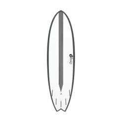 Planche De Surf Fish Torq TET Cs Rail Color Design Grahite Rail/Carbon Strip 6'6 -Série Surf planche de surf fish torq tet cs rail color design grahite railcarbon strip 66 1