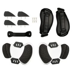 Planche Twintip Carbone De Kitesurf 154 X 46 Cm (pads Et Straps Inclus) - TT500 -Série Surf planche twintip carbone de kitesurf 154 x 46 cm pads et straps inclus tt500 3