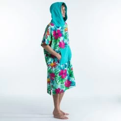 PONCHO SURF 500 ADULTE Print Bora -Série Surf poncho surf 500 adulte print bora 8