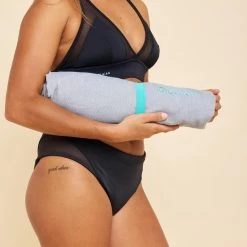 Poncho Surf Adulte - 100 Gris Chiné -Série Surf poncho surf adulte 100 gris chine 6