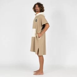 Poncho Surf Adulte - 500 Sable -Série Surf poncho surf adulte 500 sable 4