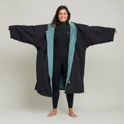 Poncho Surf Adulte - 950 Noir -Série Surf poncho surf adulte 950 noir 2