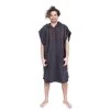 Poncho Surf | Gris | Sans Manches | Grande Taille -Série Surf poncho surf gris sans manches grande taille