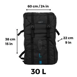 Sac à Dos De Transport De Stand Up Paddles Gonflables Compact Itiwit 8'/9/S/M/L -Série Surf sac a dos de transport de stand up paddles gonflables compact itiwit 89sml 5