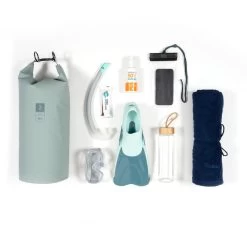 Sac étanche IPX4 10L Kaki -Série Surf sac etanche ipx4 10l kaki 3