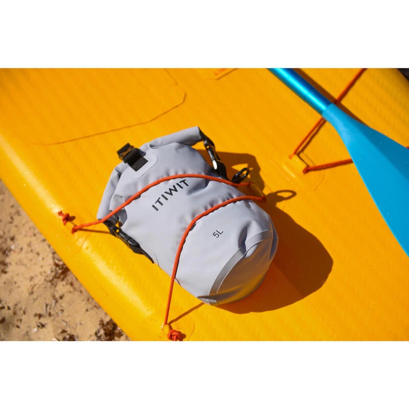 SAC POLOCHON ÉTANCHE 5L GRIS 4 SAC POLOCHON ÉTANCHE 5L GRIS – Image 2