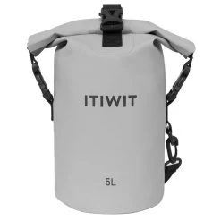 SAC POLOCHON ÉTANCHE 5L GRIS 14 SAC POLOCHON ÉTANCHE 5L GRIS -Série Surf sac polochon etanche 5l gris 2