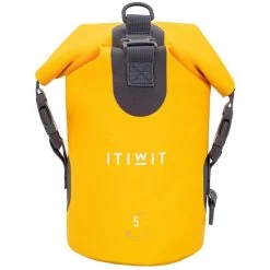 SAC POLOCHON ÉTANCHE 5L JAUNE 14 SAC POLOCHON ÉTANCHE 5L JAUNE -Série Surf sac polochon etanche 5l jaune 2