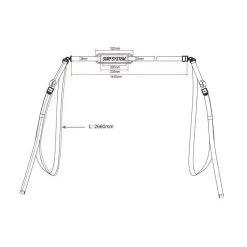 Sangle Longboard / Sup -Série Surf sangle longboard sup 2