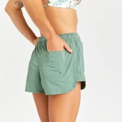 Short De Bain Femme - Tini Kaki 7 Short De Bain Femme - Tini Kaki -Série Surf short de bain femme tini kaki 2