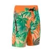 Short De Bain Garçon - 550 Canopy Orange -Série Surf short de bain garcon 550 canopy orange