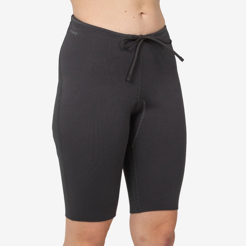 Short En Néoprène 2mm De Canoë Kayak Et Stand Up Paddle Femme 5 Short En Néoprène 2mm De Canoë Kayak Et Stand Up Paddle Femme – Image 3