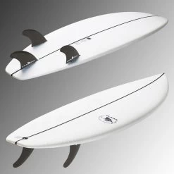 SHORTBOARD 900 5'5" 24 L . Livrée Avec 3 Ailerons FCS2 -Série Surf shortboard 900 55 24 l livree avec 3 ailerons fcs2 4
