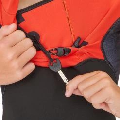 Shorty Néoprène 1,5 Mm Surf 900 Junior Noir Rouge -Série Surf shorty neoprene 15 mm surf 900 junior noir rouge 8