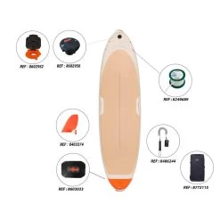 Stand Up Paddle De Yoga -Série Surf stand up paddle de yoga 4