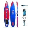 Stand Up Paddle Gonflable Cruising Turbo Dropstitch TTS 381x76x15cm 12'6x30x6" -Série Surf stand up paddle gonflable cruising turbo dropstitch tts 381x76x15cm 126x30x6