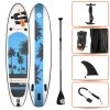 STAND UP PADDLE GONFLABLE DE RANDONNEE 10'6 UGAL -Série Surf stand up paddle gonflable de randonnee 106 ugal