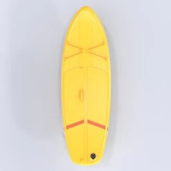 STAND UP PADDLE GONFLABLE DEBUTANT COMPACT S BLANC - JAUNE -Série Surf stand up paddle gonflable debutant compact s blanc jaune 6
