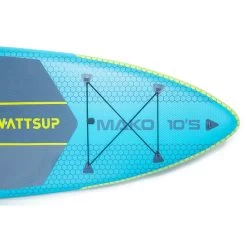 SUP Gonflable Mako 10'5 - 318x81x15 Cm (10'5x32x6") - DropStitch - MAX 115 Kg -Série Surf sup gonflable mako 105 318x81x15 cm 105x32x6 dropstitch max 115 kg 4