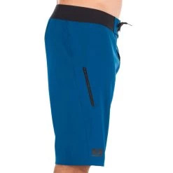 Surf Boardshort Long 500 Uni Blue -Série Surf surf boardshort long 500 uni blue 1
