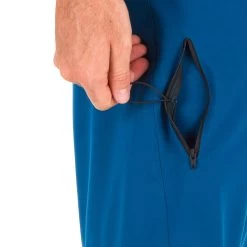 Surf Boardshort Long 500 Uni Blue -Série Surf surf boardshort long 500 uni blue 2