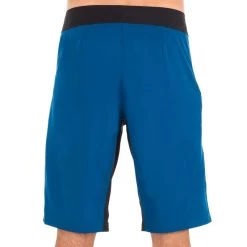 Surf Boardshort Long 500 Uni Blue -Série Surf surf boardshort long 500 uni blue 3