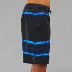 Surf Boardshort Long 900 TIE BLUE -Série Surf surf boardshort long 900 tie blue 1