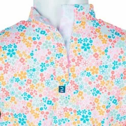 T-shirt Anti UV Bébé Manches Courtes Imprimé Fleurs -Série Surf t shirt anti uv bebe manches courtes imprime fleurs 5